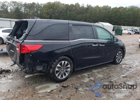 2022 Honda Odyssey Exl from USA, damaged, VIN 5FNRL6H78NB065903